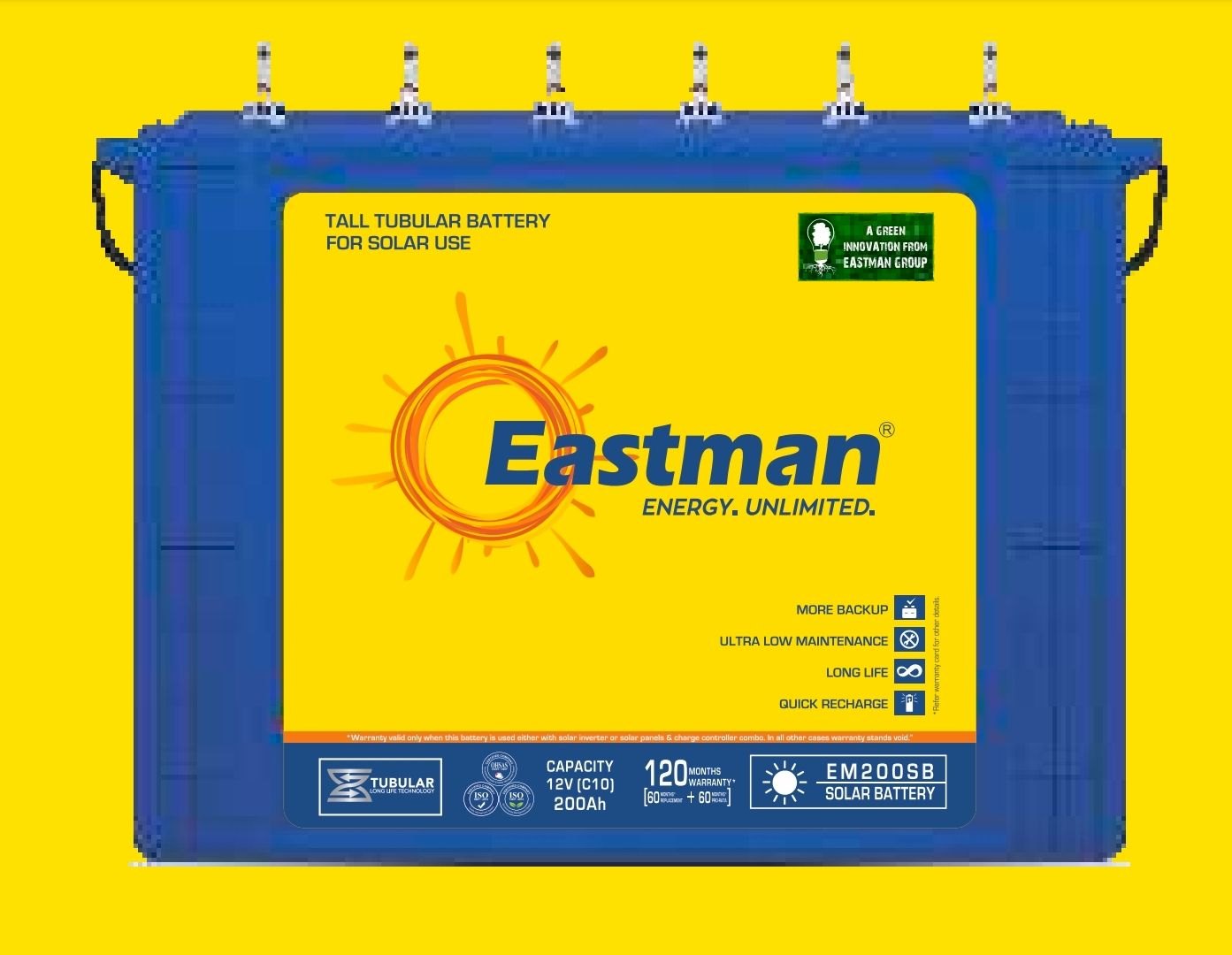 Eastman Solar battery